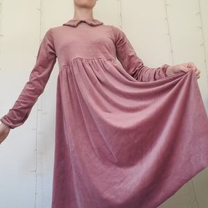 Velour Velvet Maxi Dress